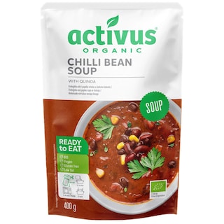 Activus | Supa de fasole chilli cu quinoa 400g