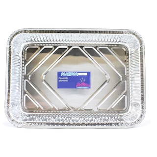 Alabala | Caserole aluminiu, 6 portii, 2 bucati
