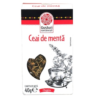 Gusturi romanesti | Ceai de menta 40g