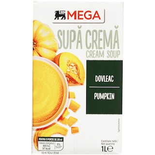 MEGA | Supa crema cu dovleac 1L