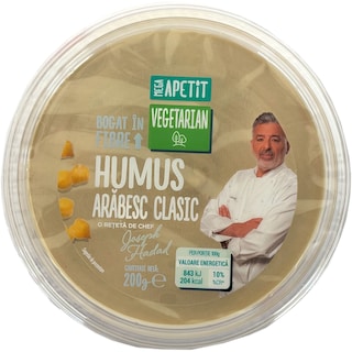 Mega Apetit | Humus arabesc clasic 200g