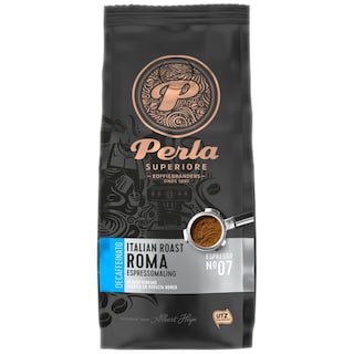 Perla | Cafea decofeinizata Espresso Roma Italian Roast 250g