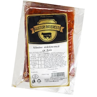 Gusturi Boieresti | Slanina ardeleneasca cu boia