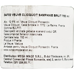 Veuve Clicquot | Sampanie  0.75L