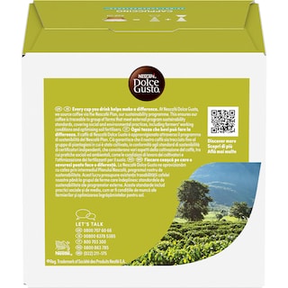 Nescafe | Dolce Gusto | Cafea Cappuccino Skinny & Unsweetened, 8 bauturi