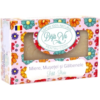 Deja Vu | Sapun natural cu miere, musetel si galbenele 90g