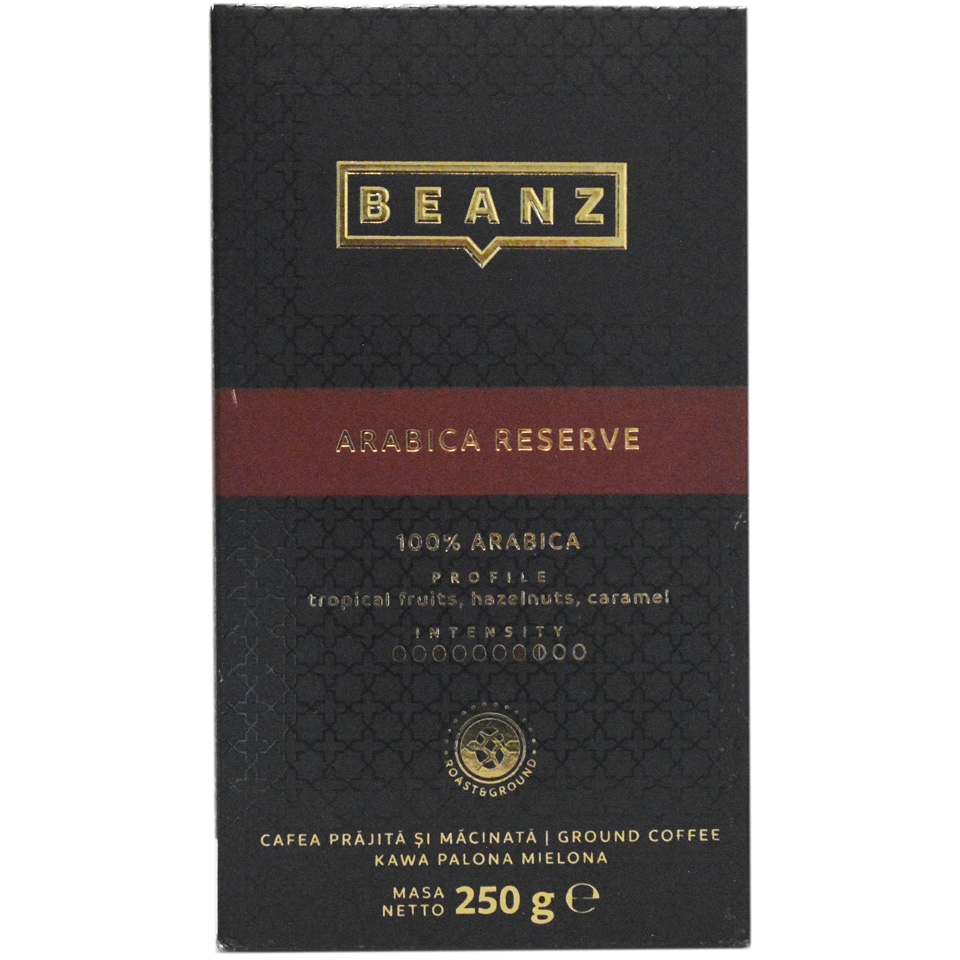 Beanz | Cafea macinata 250g | Mega-image