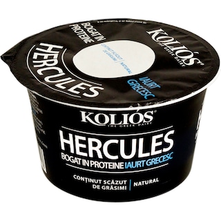 Kolios | Hercules | Iaurt 2% grasime si continut ridicat de proteina 200g