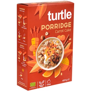Turtle | Terci organic Porridge Carrot Cake 400g