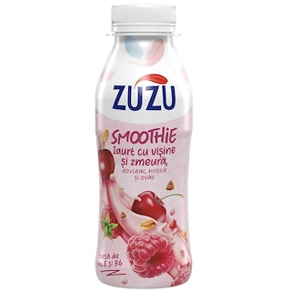Zuzu | Smoothie iaurt cu visine si zmeura 320g