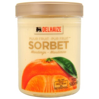Delhaize | Sorbet mandarine 500ml