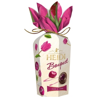 Heidi | Bouquete | Praline cu cacao si cirese confiate Dark & Cherry 120g