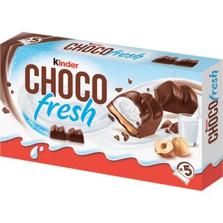 Kinder Chocofresh | Desert cu ciocolata, crema de lapte si alune 5x20.5g