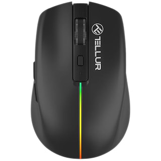 Tellur | Mouse fara fir, silentios, negru