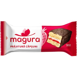 Magura | Prajitura cu crema de capsuni 35g