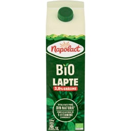 Napolact Bio | Lapte 3.8% grasime 1L