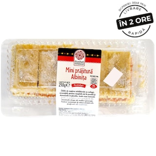 Gusturi romanesti | Mini prajitura Albinita 250g