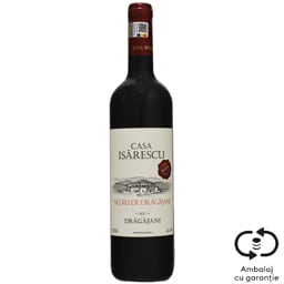 Casa Isarescu | Vin rosu sec Negru de Dragasani 0.75L