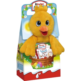 Kinder | Ciocolata Maxi Mix cu jucarie de plus, diverse modele 133g