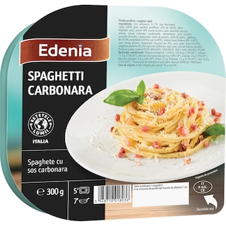 Edenia | Spaghete cu sos carbonara 300g