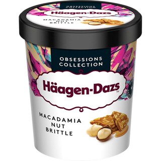 Haagen-Dazs | Inghetata de vanilie cu nuci macadamia 400g