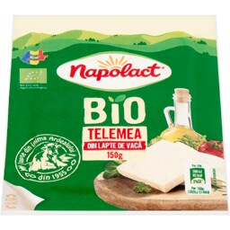 Napolact Bio | Telemea bio din lapte de vaca 150g