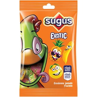 Sugus | Bomboane gumate moi Exotic 80g