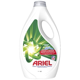 Ariel | Detergent lichid Mountain Spring, 40 spalari 1.8L