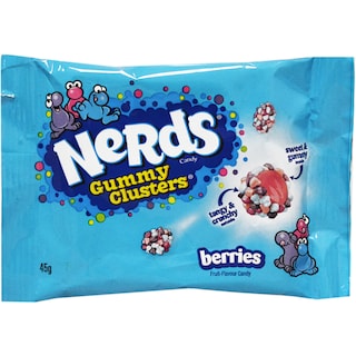 Nerds | Jeleuri crocante cu aroma de fructe de padure 45g