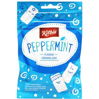 Kitbis | Guma de mestecat cu aroma de menta 57.4g