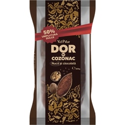 Cozonac cu nuca si ciocolata 600g