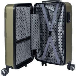 French Bull | Geanta de voiaj cu roti, 57x37x23cm, sampanie