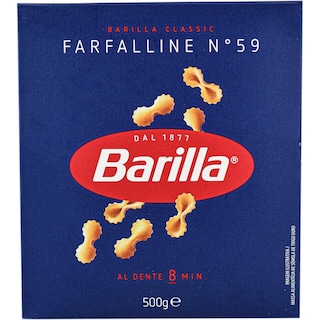 Barilla | Paste fainoase farfalline 500g