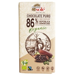 Ciocolata neagra bio 86% cacao 100g