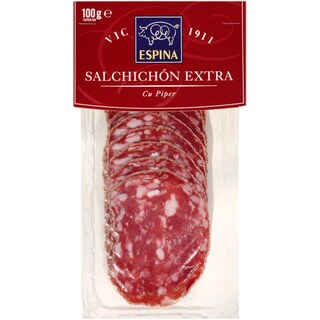 Espina | Salam Salchichon extra cu piper 100g