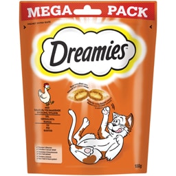 Dreamies | Hrana complementara cu pui pentru pisici adulte si pisoi 180g