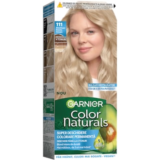Garnier | Color Naturals | Vopsea pentru par blond foarte foarte deschis natural 111