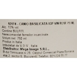 Canio Basilicata | Vin rose  0.75l