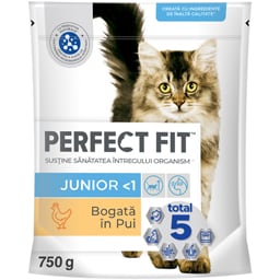 Perfect Fit | Hrana uscata, completa, bogat in pui, pentru pui de pisica 750g