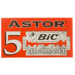 Astor | Stainless | Lame pentru ras 5 bucati