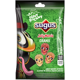 Sugus | Jeleuri gumate acrisoare Cranii 75g