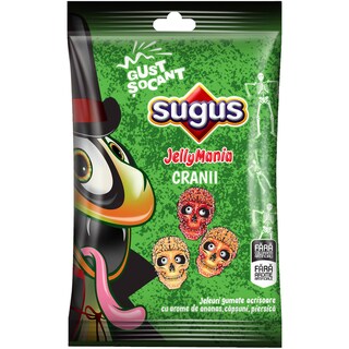 Sugus | Jeleuri gumate acrisoare Cranii 75g