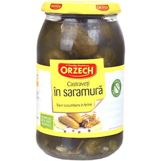 Orzech | Castraveti in saramura 800g