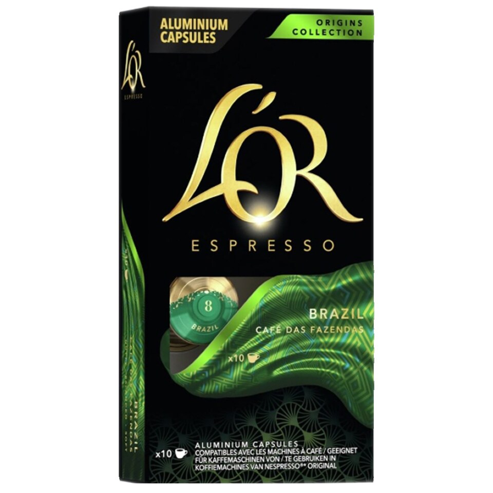 Cafea Brazil, 10 capsule