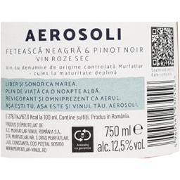 Murfatlar | Aerosoli | Vin roze sec 0.75L