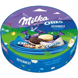 Mix ciocolata Milka si bicuiti Oreo  198g