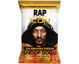 Rap Snacks | Chipsuri cu aroma de bbq si cheddar 71g | Mega-image