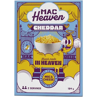 Mac Heaven | Macaroane cu branza cheddar 184g