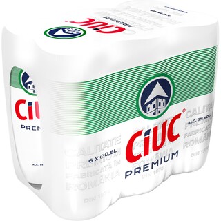 Ciuc Premium | Bere blonda  6x0.5L