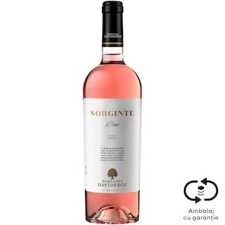 Domeniile Davidescu | Vin rose demisec Sorginte 0.75L